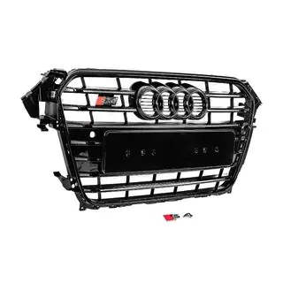 Frontgrill Schwarz S-Style (2012-2015) Audi A4 B8 2007-2015 Foto 2