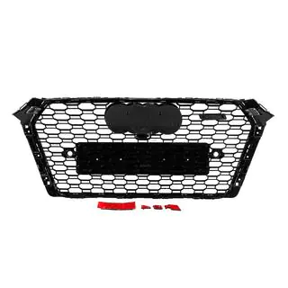 RS-Style Kühlergrill vorne mit Quattro Schriftzug (2015-2019, schwarz) Foto 4