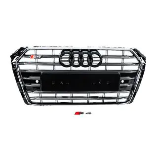 Kühlergrill vorne S-style (2015-2019, Chrom+Schwarz) Foto 1