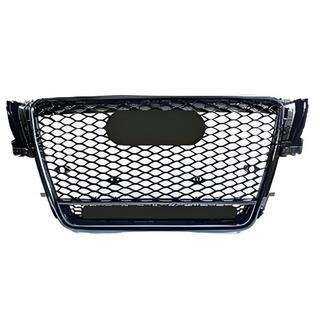 Frontgrill RS-Style mit Quattro Schriftzug (2007-2011, schwarz) Audi A5 2007-2015