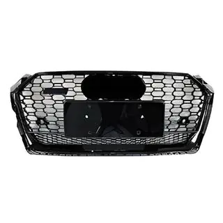 Frontgrill RS-Style mit Quattro Schriftzug (2016-2019, schwarz)