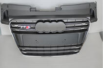 Audi TT 2006-2014 Frontgrill S-Style (2008-2014, schwarz mit Chrom) Foto 1