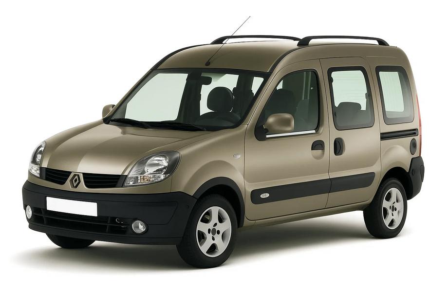 Renault Kangoo 1998-2008 Fensterzierleisten außen (2 Stk., Edelstahl) OmsaLine - Italienischer Edelstahl Foto 1