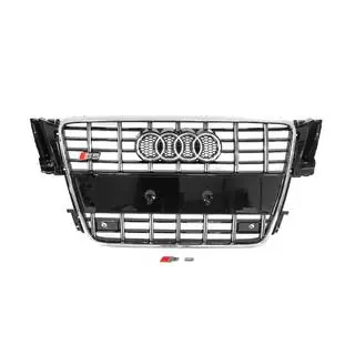 Frontgrill S-Style (2007-2011, schwarz mit Chrom) Foto 1