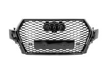 Audi Q7 2015–2026 RSQ7-Style Kühlergrill vorne (2015-2019, schwarz) Foto 2
