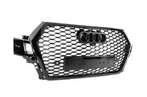 Audi Q7 2015–2026 RSQ7-Style Kühlergrill vorne (2015-2019, schwarz) Foto 6