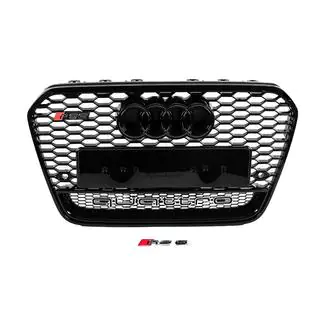 Frontgrill RS-Style schwarz mit Quattro Schriftzug (2011-2014) Foto 1