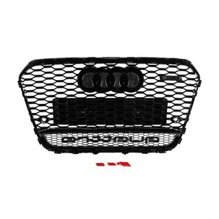 Frontgrill RS-Style schwarz mit Quattro Schriftzug (2011-2014) Foto 4