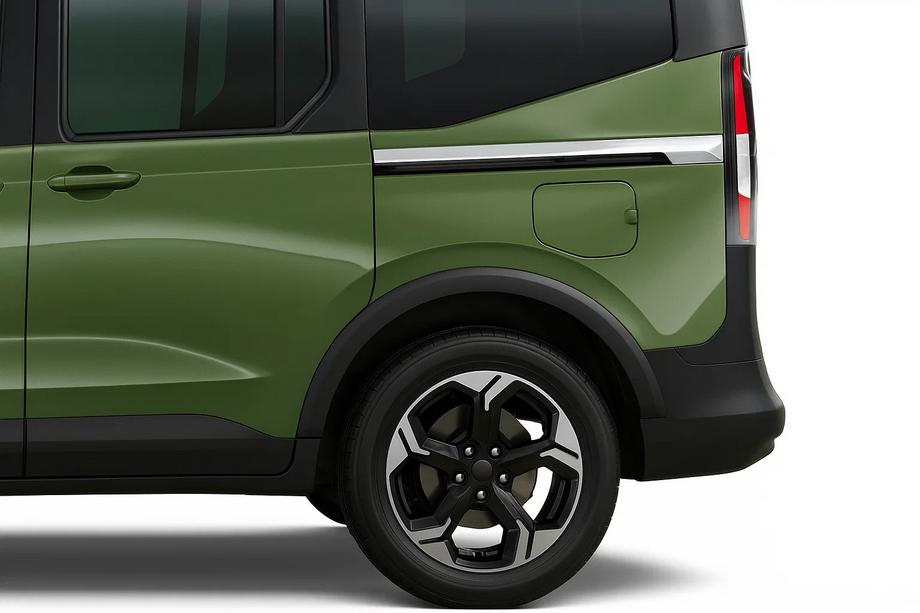 Ford Courier 2023- Edelstahl Zierleiste Schiebetür Image