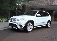 BMW X5 E70 2007-2013 Frontspoilerlippe für Stoßstange (für 2010-2013 Base, lackierfähig) Foto 10