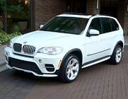 BMW X5 E70 2007-2013 Frontspoilerlippe für Stoßstange (für 2010-2013 Base, lackierfähig) Foto 9