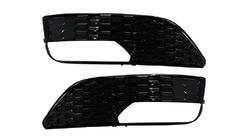 Audi A3 2012-2020 Nebelscheinwerfergitter RS-Style V-2 (2012-2016, 2 Stk, Schwarz) Foto 3