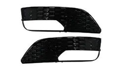 Audi A3 2012-2020 Nebelscheinwerfergitter RS-Style V-2 (2012-2016, 2 Stk, Schwarz) Foto 3