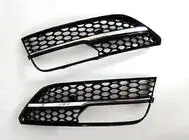 Audi A3 2012-2020 Nebelscheinwerfergitter RS-Style V-2 (2012-2016, 2 Stk, Schwarz) Foto 1