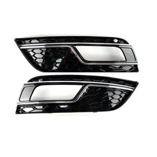 Nebelscheinwerfergitter RS-Style (2012-2015, 2 Stk, Schwarz) Audi A4 B8 2007-2015 Foto 2