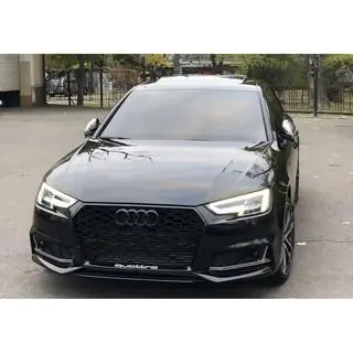Nebelscheinwerfergitter mit Öffnung RS-Style (2015-2019, 2 Stk., Schwarz) Foto 2