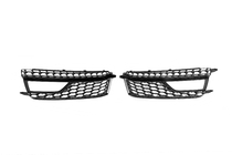 Audi A5 2007-2015 Nebelscheinwerfer-Gitter RS-Style (Sport, 2011-2015, 2 Stk, Schwarz) Foto 4