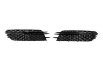 Audi A6 C7 2011-2017 Nebelscheinwerfergitter RS-Style (für Base, 2011-2014, 2 Stk., Schwarz) Foto 1