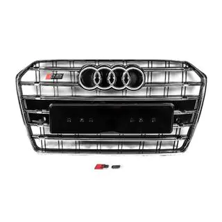 Frontgrill Schwarz mit Chromrahmen S-Style (2014-2017) Foto 1
