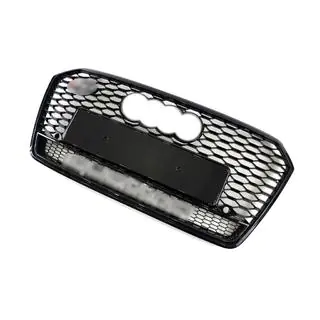 Frontgrill RS-Style mit Quattro Schriftzug (2015-2018, schwarz) Foto 1