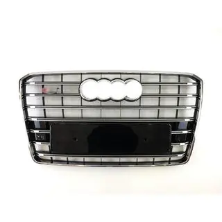 Frontgrill S-Style (2014-2018, schwarz mit Chrom) Foto 1