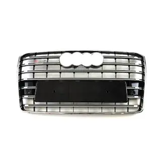 Frontgrill S-Style (2014-2018, schwarz mit Chrom) Foto 3