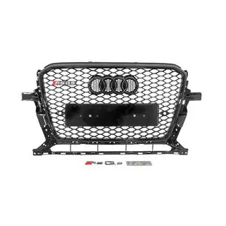 Frontgrill RSQ-Style mit Quattro Schriftzug (2012-2017, schwarz) Foto 1