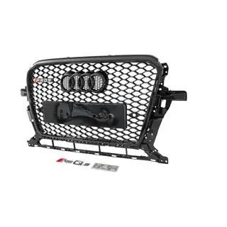 Frontgrill RSQ-Style mit Quattro Schriftzug (2012-2017, schwarz) Foto 2