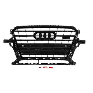 Frontgrill SQ-Style (2012-2017, schwarz mit Chrom) Foto 4