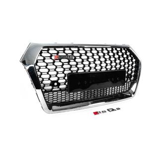 Frontgrill RSQ-Style ohne Logo (2017-2020, schwarz mit Chrom) Foto 3