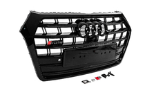 Audi Q5 2017-2025 Frontgrill SQ-Style (2017-2020, schwarz) Foto 4