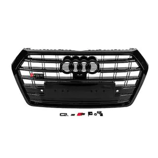 Frontgrill SQ-Style (2017-2020, schwarz) Foto 2