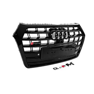 Frontgrill SQ-Style (2017-2020, schwarz) Foto 4