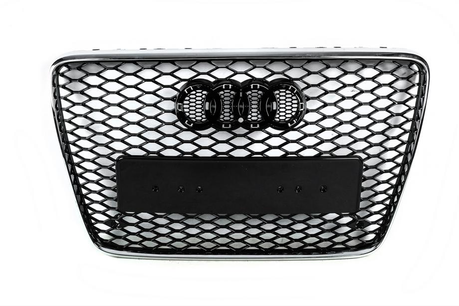 Audi Q7 2005-2015 Frontgrill RSQ-Style (schwarz mit Chrom) Foto 5