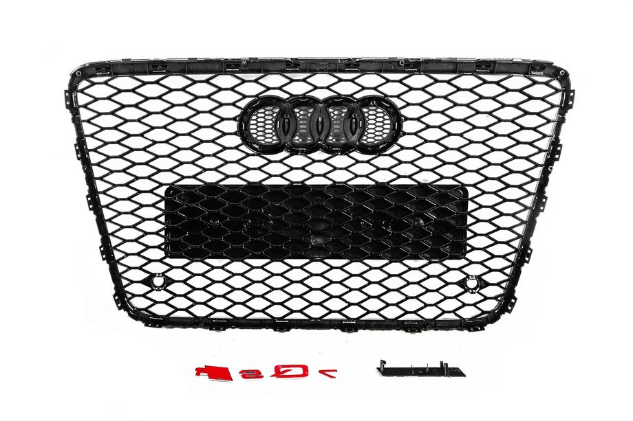 Audi Q7 2005-2015 Frontgrill RSQ-Style (schwarz mit Chrom) Foto 4