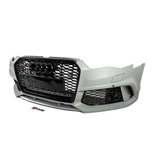 Frontstoßstange mit schwarzem RS6-Style Grill (2014–2017) Foto 3