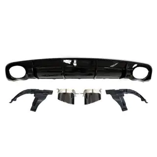 Heckdiffusor mit Endrohren RS-Style V-1 (2014-2017, Sport) Foto 2
