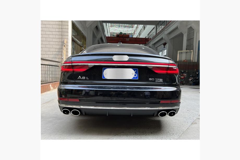 Audi A8 2018- Heckdiffusor mit Endrohren S-Style (2018-2021) Foto 1
