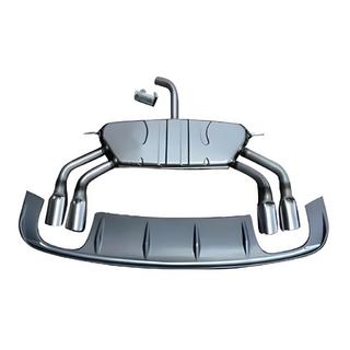 Heckdiffusor mit Endrohren (für S/S-Line, 2012-2016) Audi A3 2012-2020