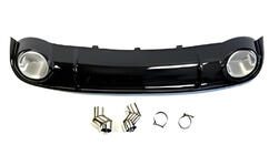 Audi A4 B8 2007-2015 Heckdiffusor mit Endrohren RS-Style (2007-2011) Foto 1