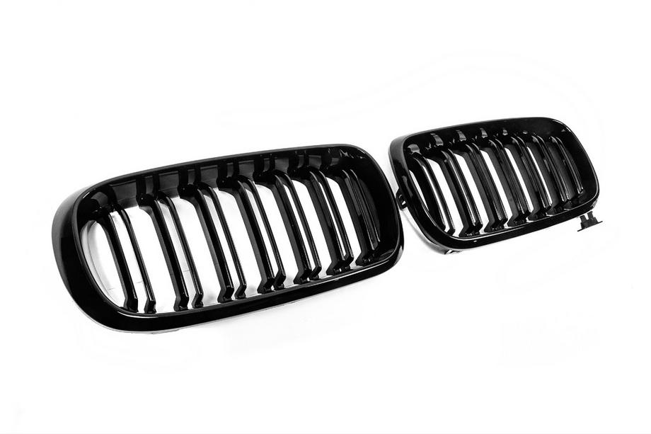 BMW X6 F16 2014-2019 Nieren M-Look (Schwarz Glanz) Foto 4