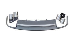 Audi A4 B8 2007-2015 Heckdiffusor mit Endrohren S-Style (2007-2011) Foto 1