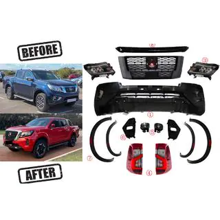 Facelift Upgrade Kit auf 2021 (für 2015-2020) Nissan Navara/NP300 2016- Foto 2