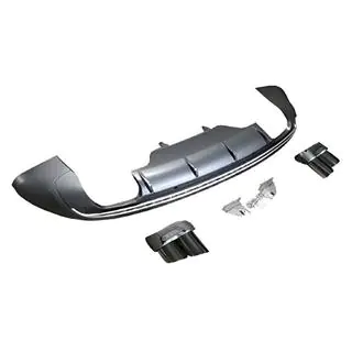 Heckdiffusor mit Endrohren QS-Style