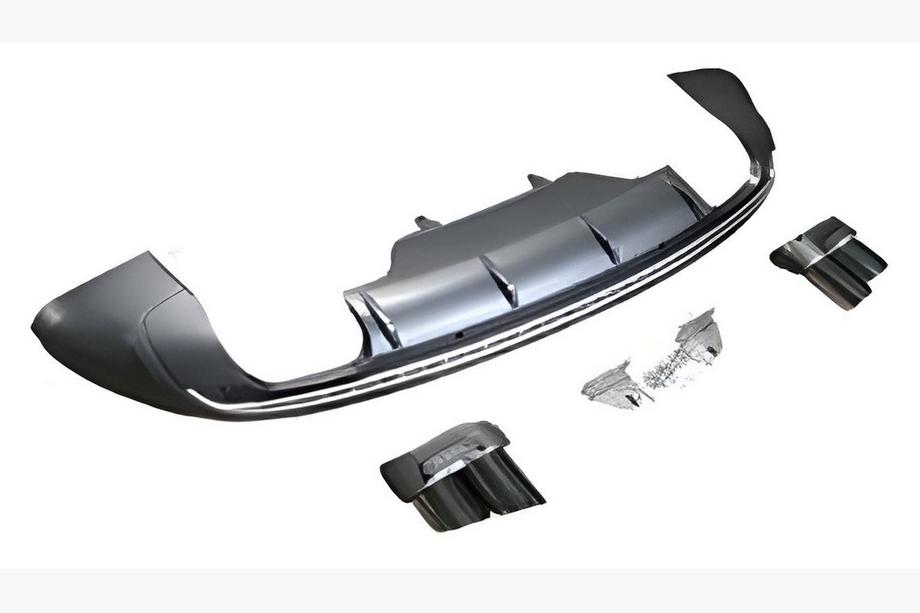 Audi Q5 2008-2017 Heckdiffusor mit Endrohren QS-Style Image