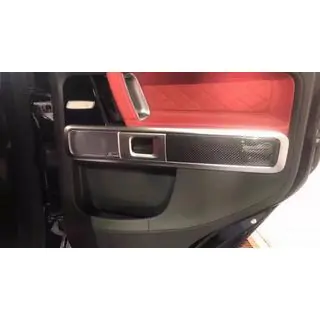 Set Carbon Einsätze Mercedes G class W463 2018-2024 Foto 1