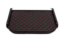 Renault Master 2011-2023 Ablage für Armaturenbrett (Schwarz mit roter Naht) Foto 4
