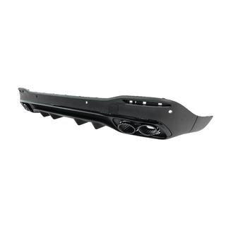 Heckdiffusor mit Endrohren Black (Design GLS53) Foto 4