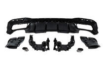 Mercedes GLE/ML class W166 2011-2018 Heckdiffusor für GLE (Design GLE63 Black) Foto 6