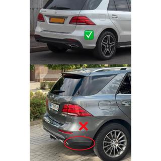 Heckdiffusor für GLE (Design GLE63 Black) Foto 3